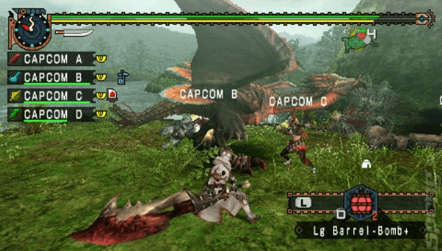 Monster Hunter Freedom Unite screenshot 4 for PSP
